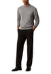 Pull Calvin Klein Jeans couleur gris — vue 3
