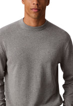 Pull Calvin Klein Jeans couleur gris — vue 4