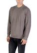 Pull Armani Exchange couleur gris — vue 4