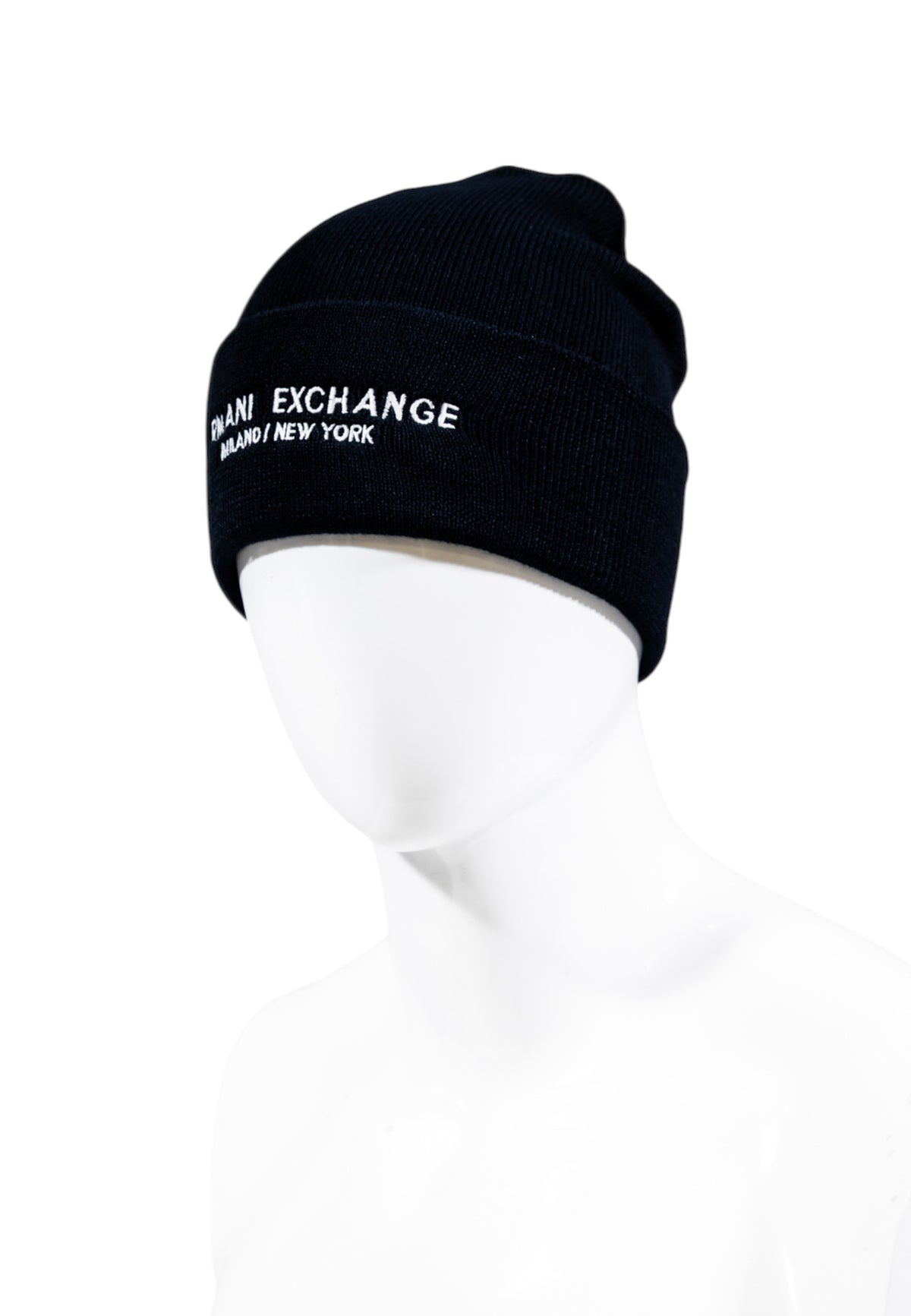 Chapeau Armani Exchange couleur bleu — vue 5
