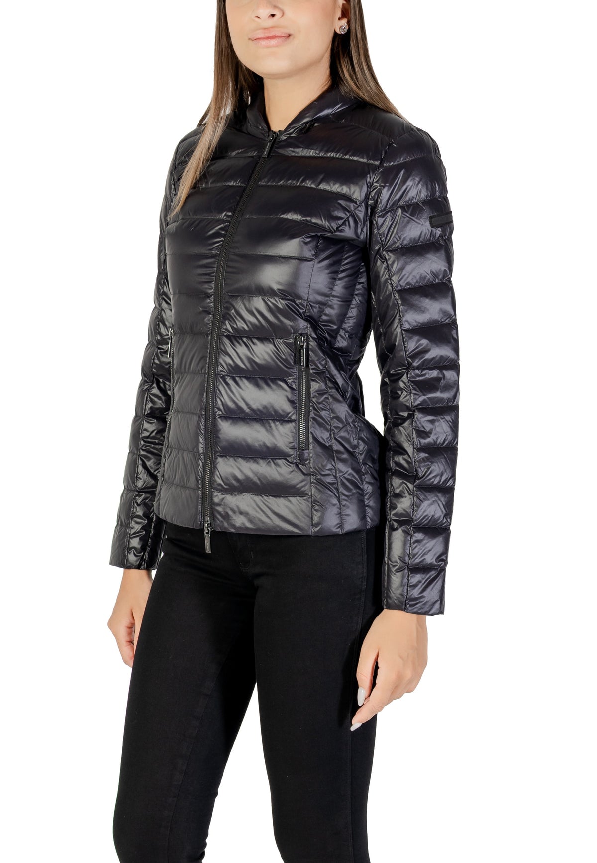 Veste Armani Exchange couleur noir — vue 4