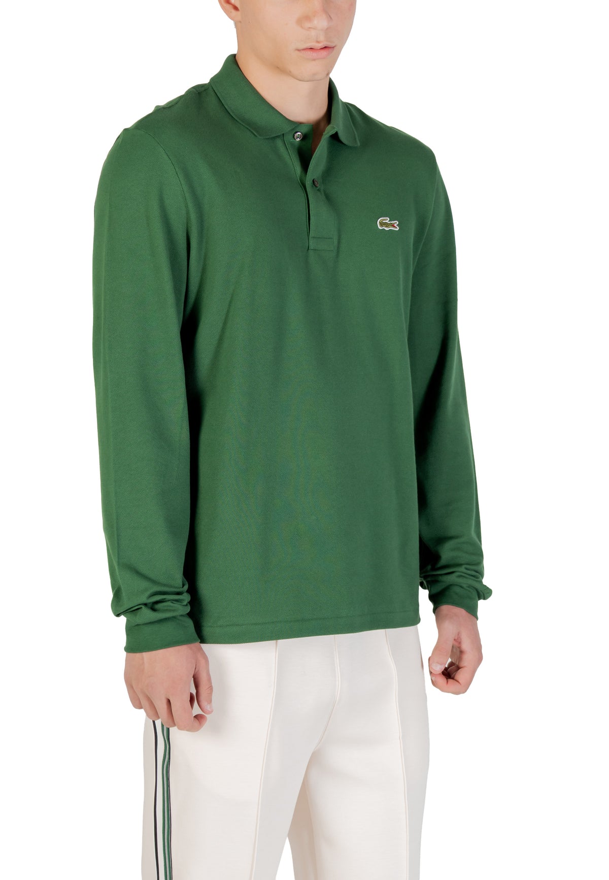 Polo Lacoste couleur vert — vue 4