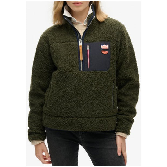 Pull Superdry couleur vert