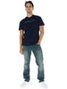 T-shirt Tommy Hilfiger Jeans couleur bleu — vue 4