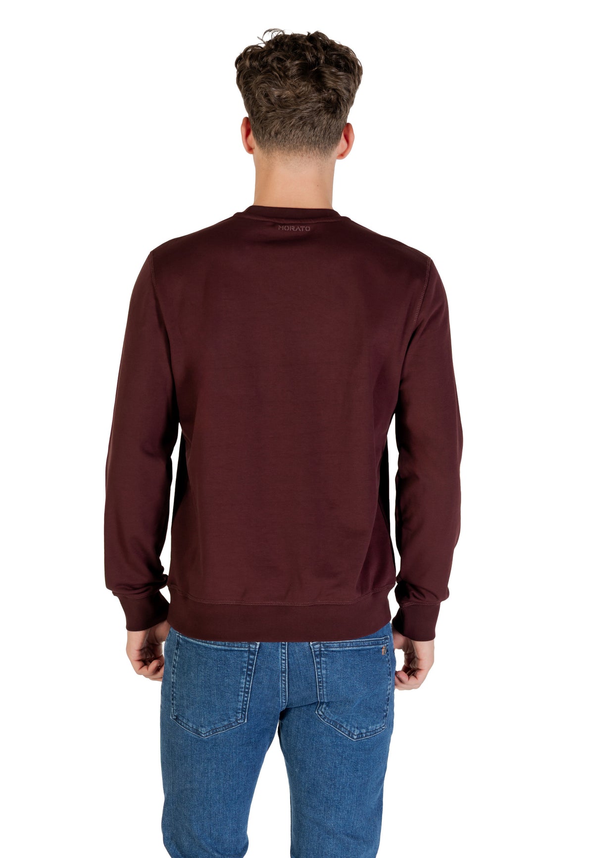 Sweat Antony Morato couleur bordeaux — vue 2