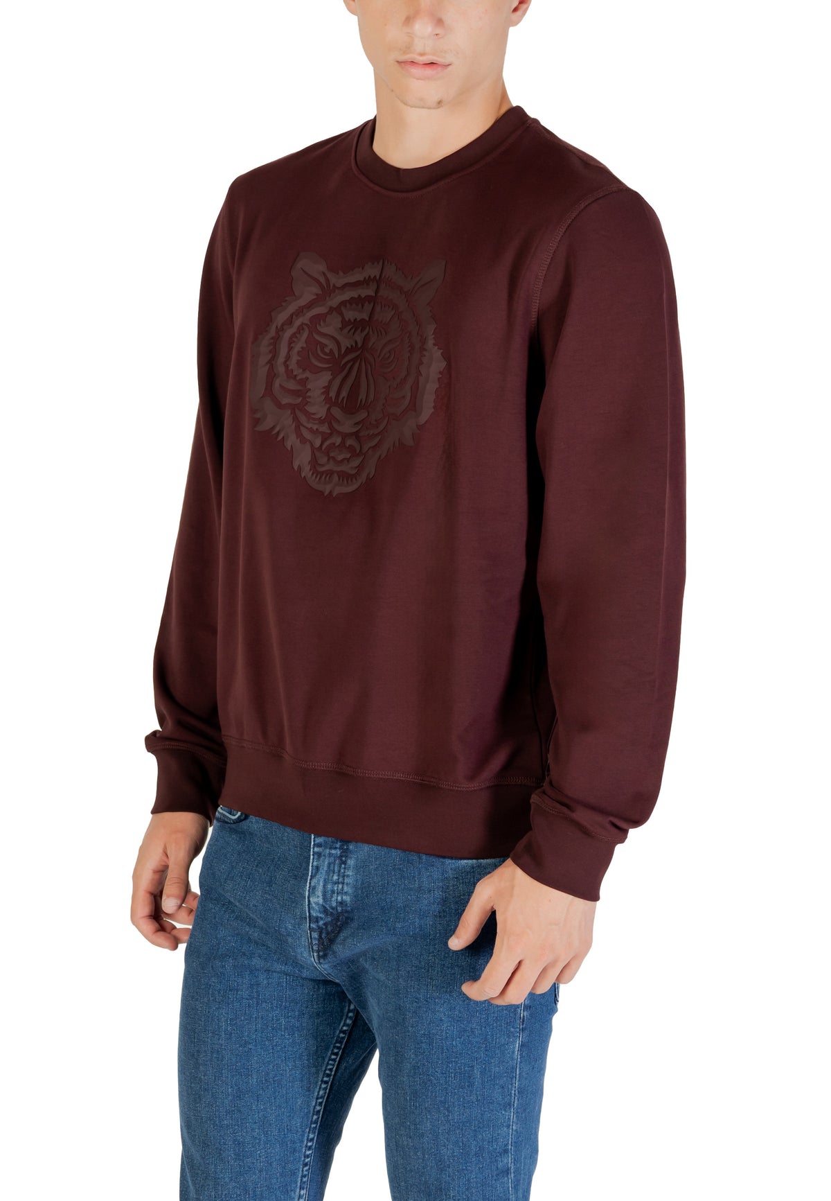 Sweat Antony Morato couleur bordeaux — vue 4