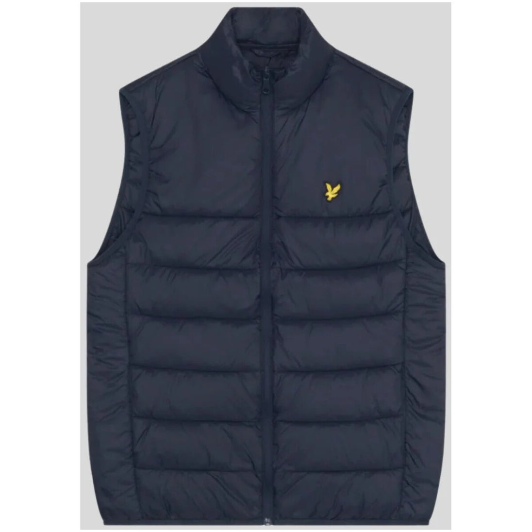 Gilet Lyle & Scott couleur bleu — vue 3