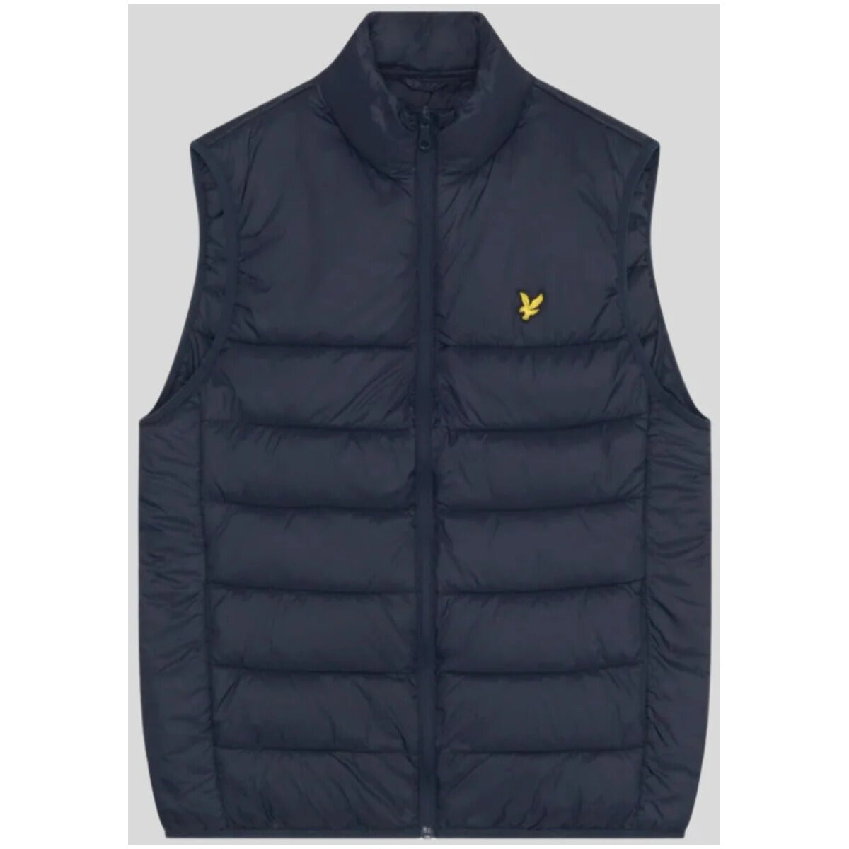 Gilet Lyle & Scott couleur bleu — vue 3