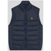 Gilet Lyle & Scott couleur bleu — vue 3