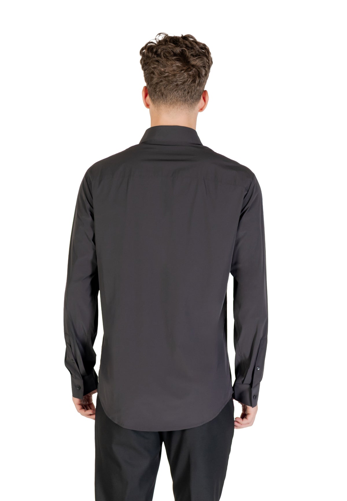 Chemise Armani Exchange couleur noir — vue 2