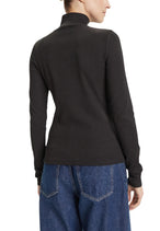 Pull Calvin Klein Jeans couleur noir — vue 3