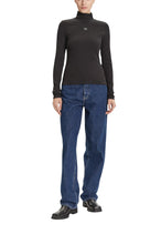 Pull Calvin Klein Jeans couleur noir — vue 2