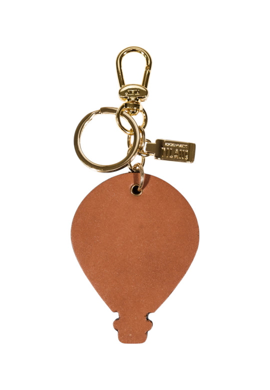 Porte-clés Alviero Martini Prima Classe couleur marron — vue 2