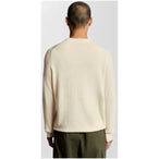 Pull Lyle & Scott couleur beige — vue 2