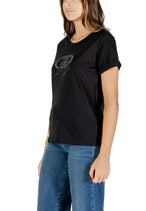 T-shirt Liu Jo couleur noir — vue 4
