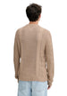Pull Tommy Hilfiger Jeans couleur beige — vue 3