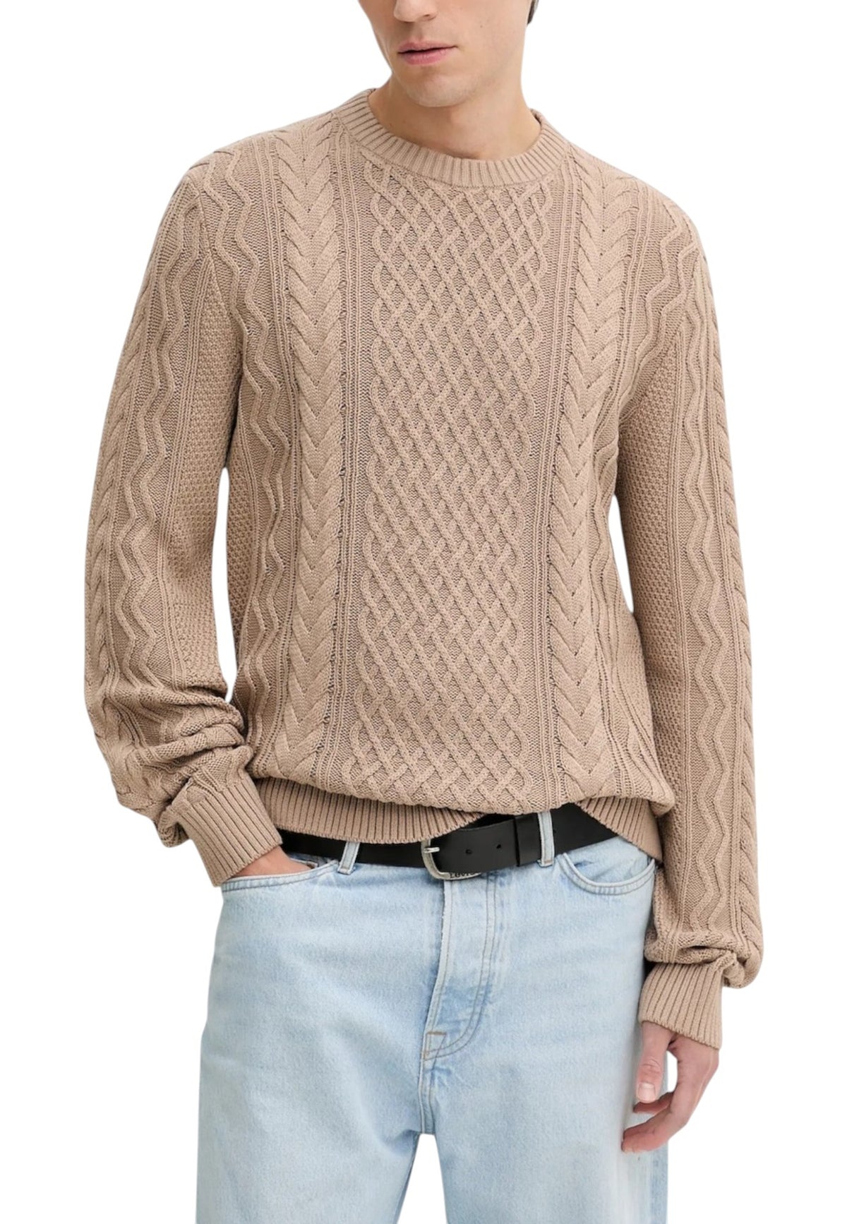 Pull Tommy Hilfiger Jeans couleur beige