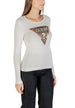 T-shirt Guess couleur beige — vue 3