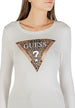 T-shirt Guess couleur beige — vue 5