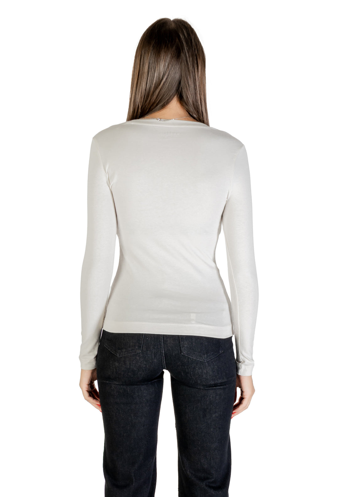 T-shirt Guess couleur beige — vue 2