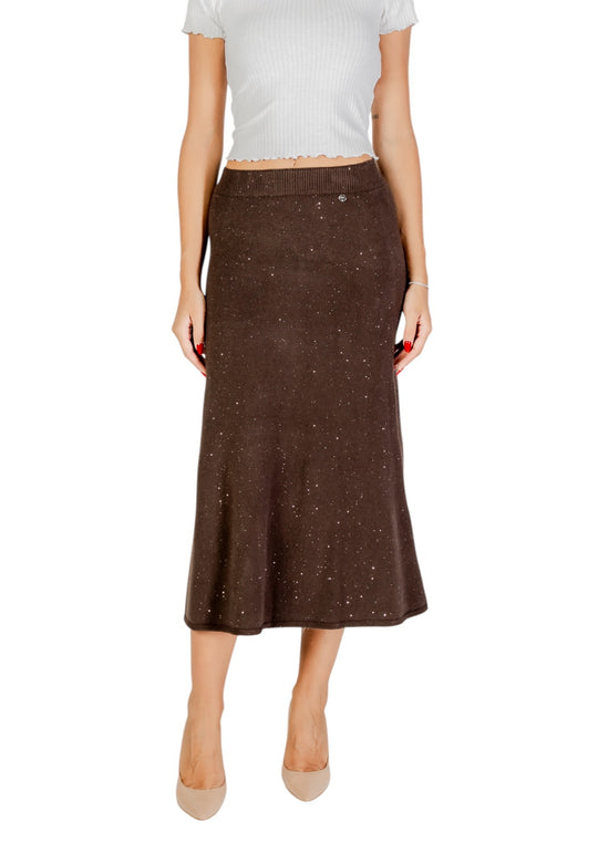 Jupe Liu Jo couleur marron