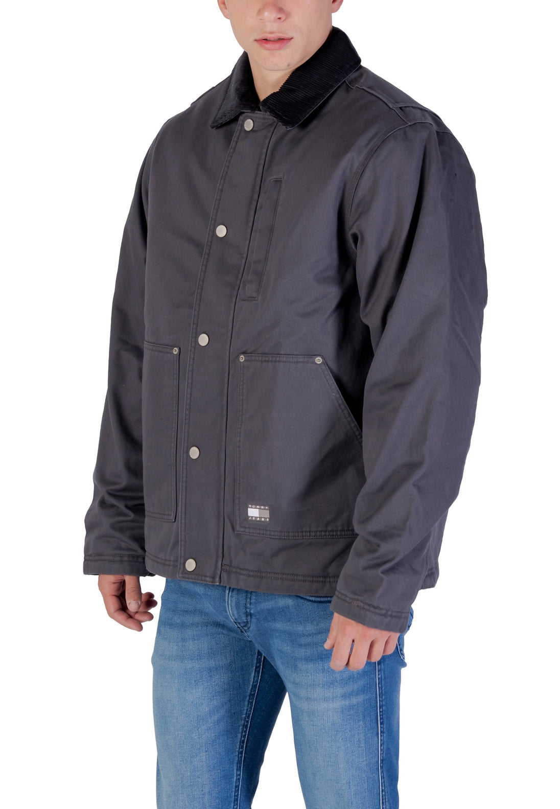 Veste Tommy Hilfiger Jeans couleur noir — vue 4
