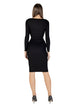 Robe Morgan De Toi couleur noir — vue 2