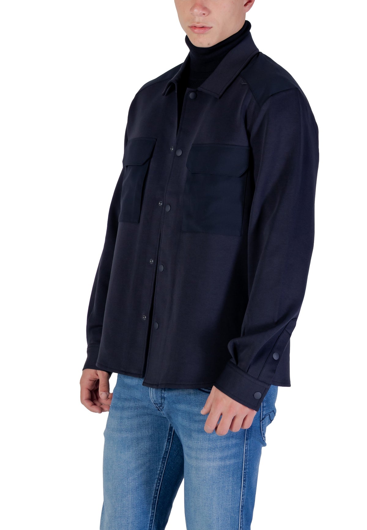 Chemise Antony Morato couleur bleu — vue 4