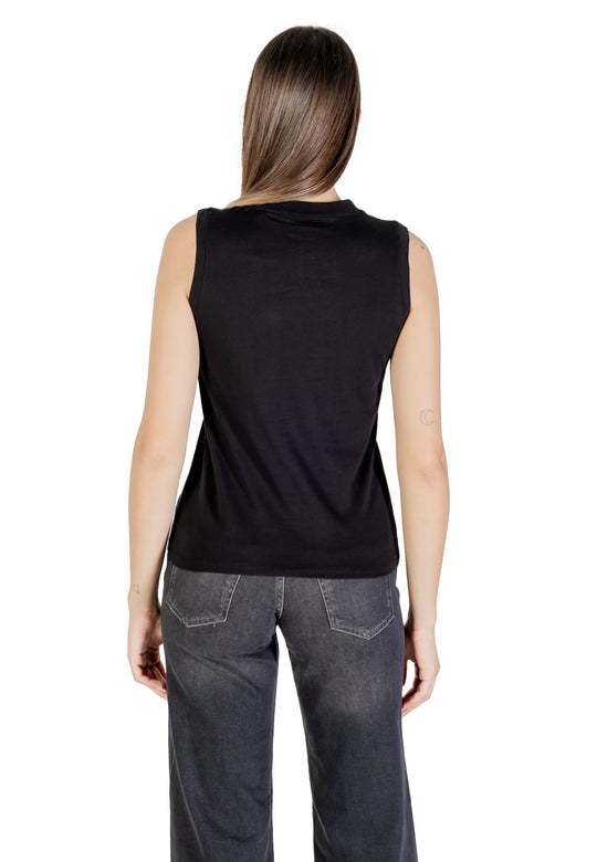 Débardeur Calvin Klein Jeans couleur noir — vue 2