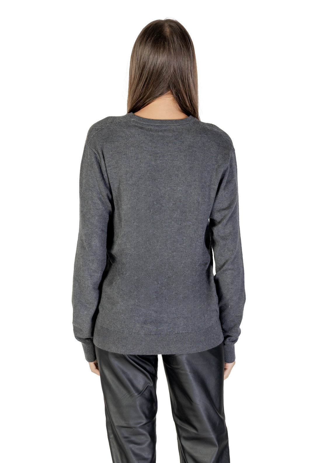 Pull Guess couleur gris — vue 2
