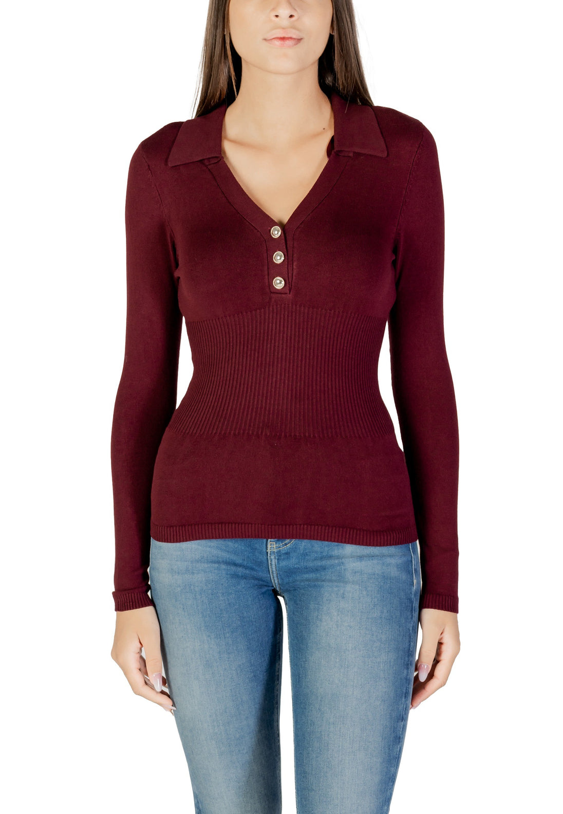 Pull Morgan De Toi couleur bordeaux