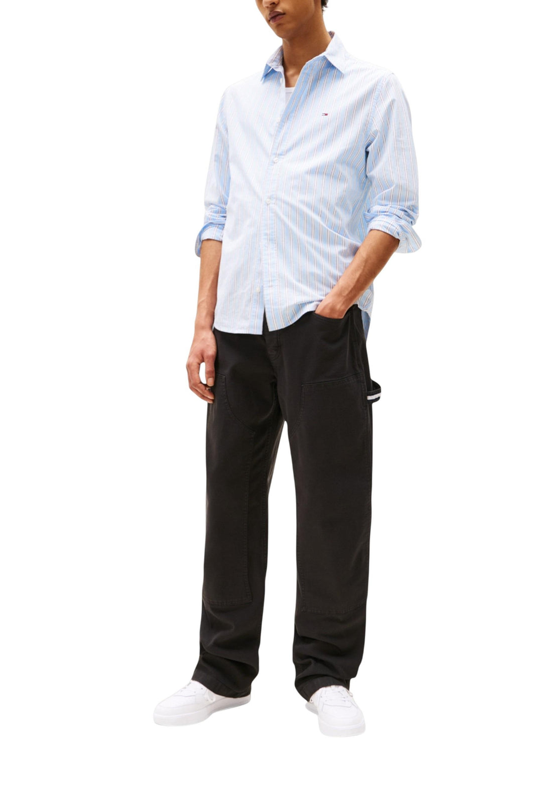 Pantalon Tommy Hilfiger Jeans couleur noir — vue 2