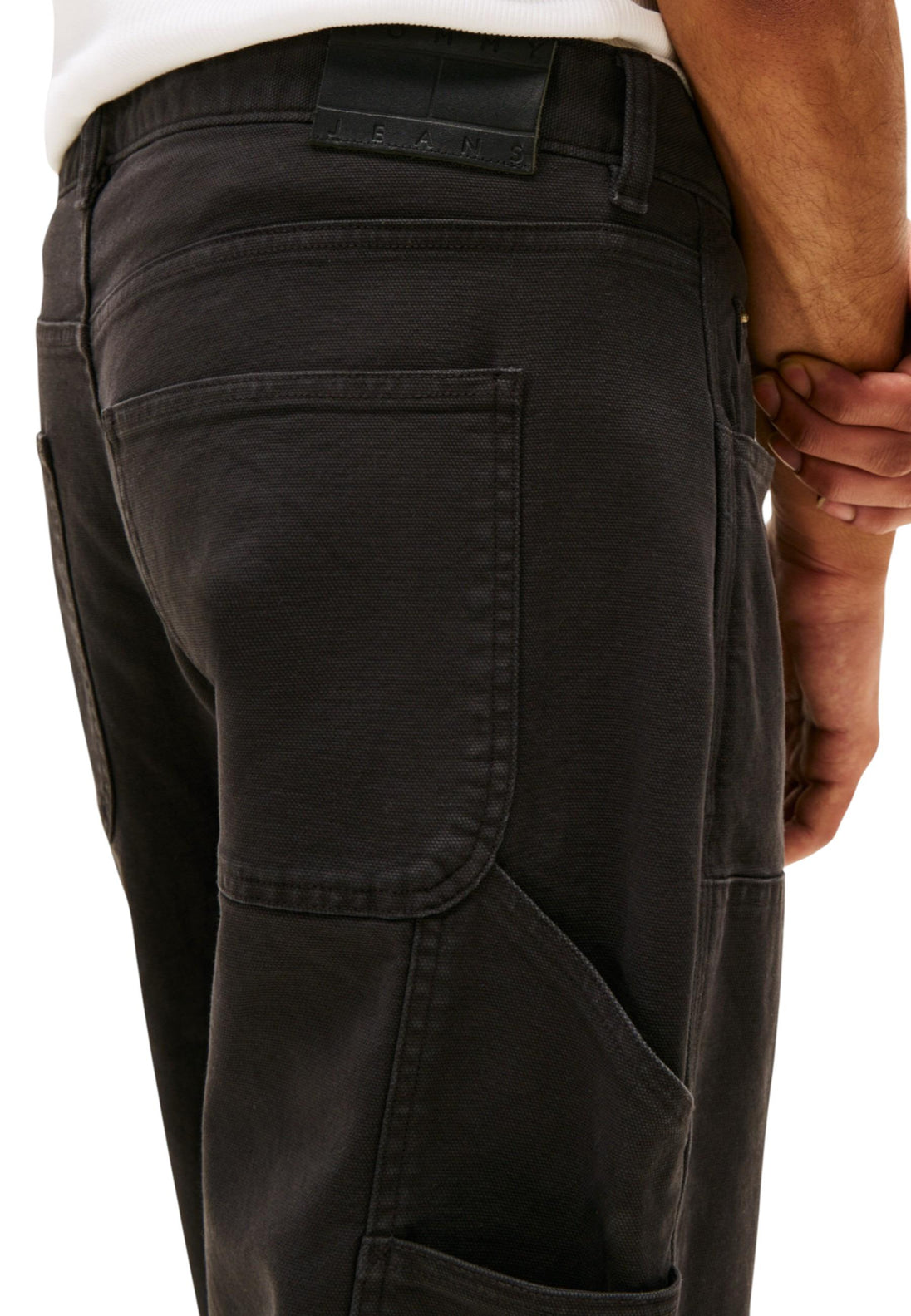 Pantalon Tommy Hilfiger Jeans couleur noir — vue 4