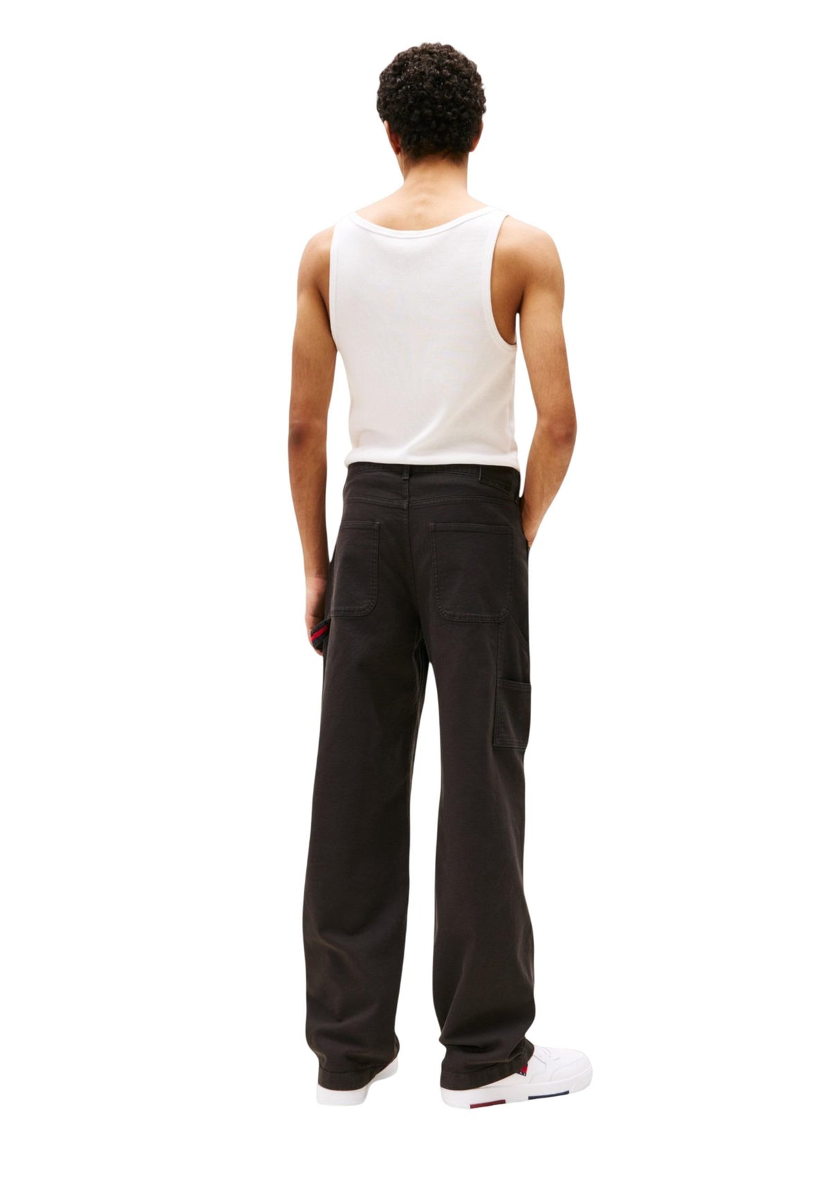 Pantalon Tommy Hilfiger Jeans couleur noir — vue 3