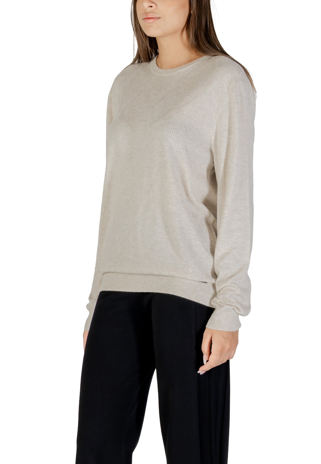 Pull Guess couleur beige — vue 3