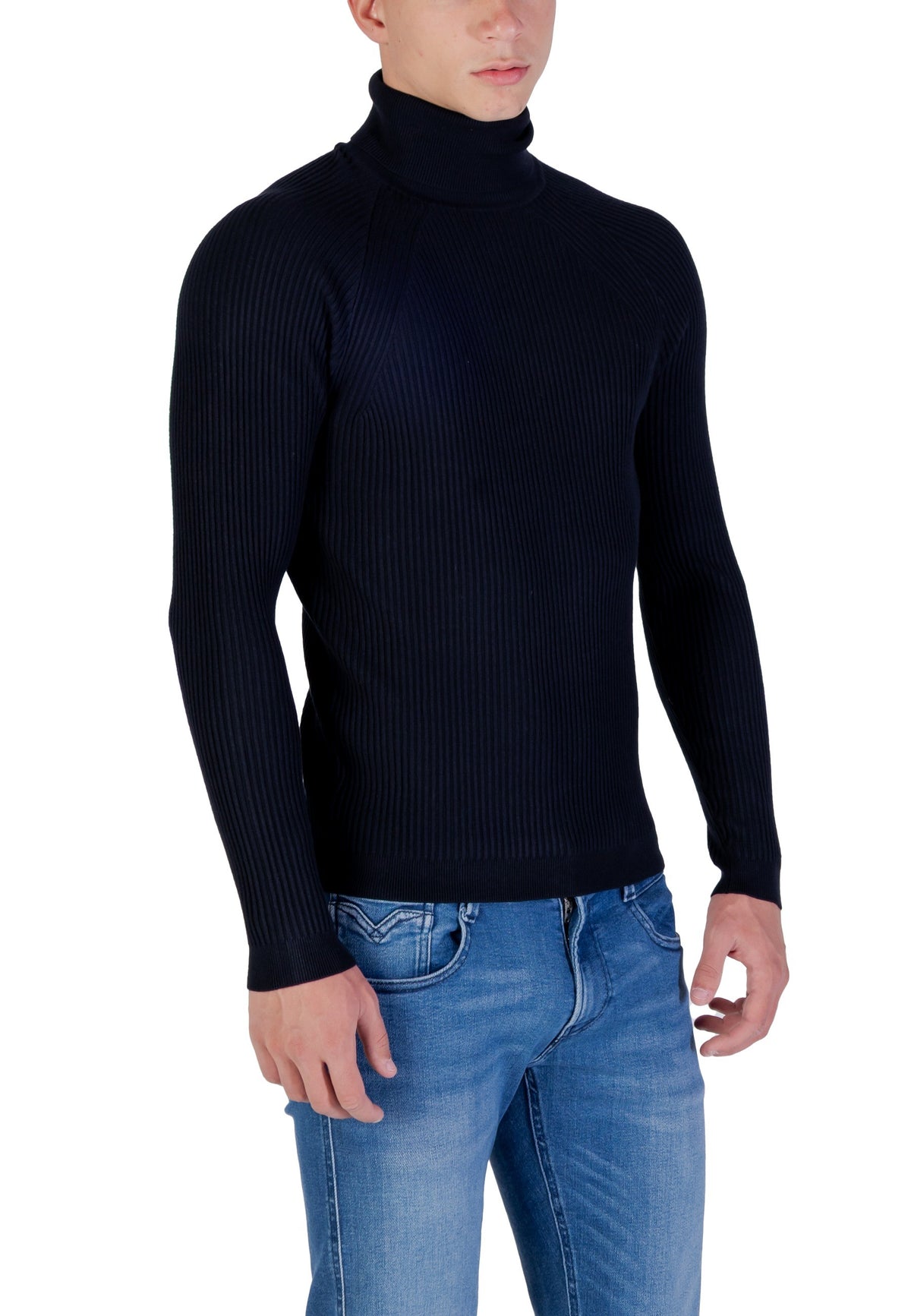 Pull Antony Morato couleur bleu — vue 3