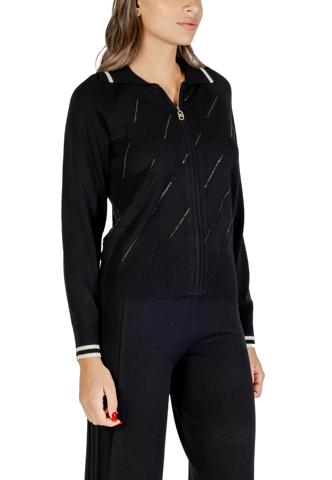 Cardigan Liu Jo couleur noir — vue 3