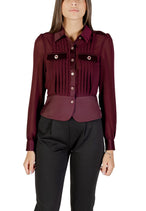 Chemise Morgan De Toi couleur bordeaux