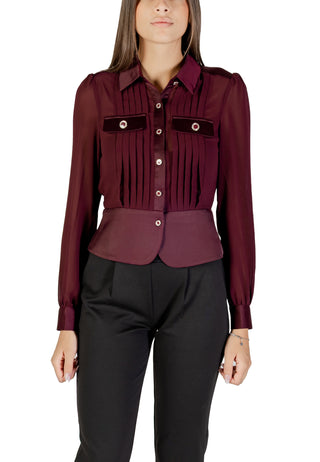 Chemise Morgan De Toi couleur bordeaux