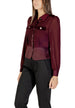 Chemise Morgan De Toi couleur bordeaux — vue 4