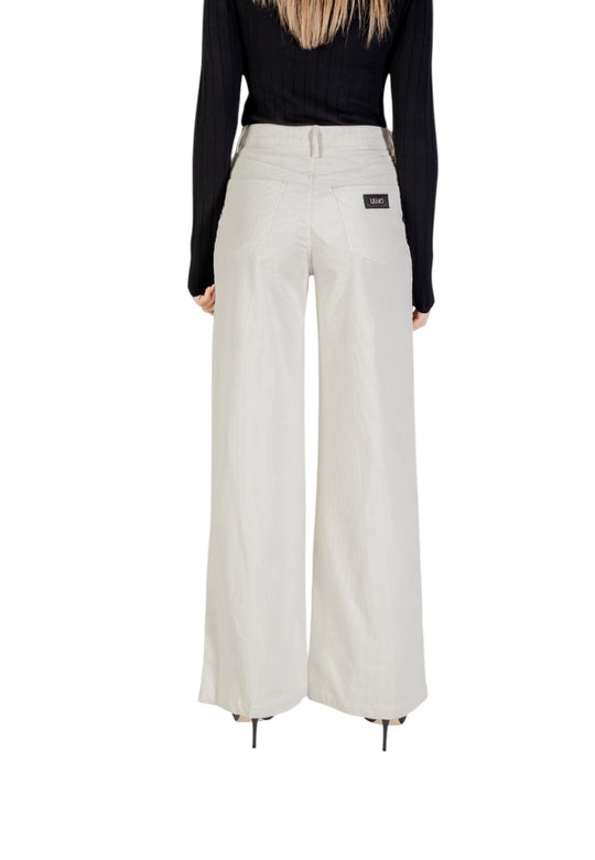 Pantalon Liu Jo couleur blanc — vue 2
