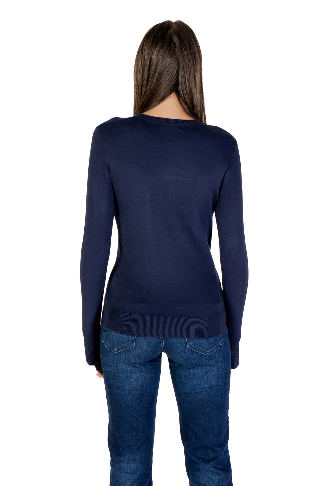 Pull Guess couleur bleu — vue 2