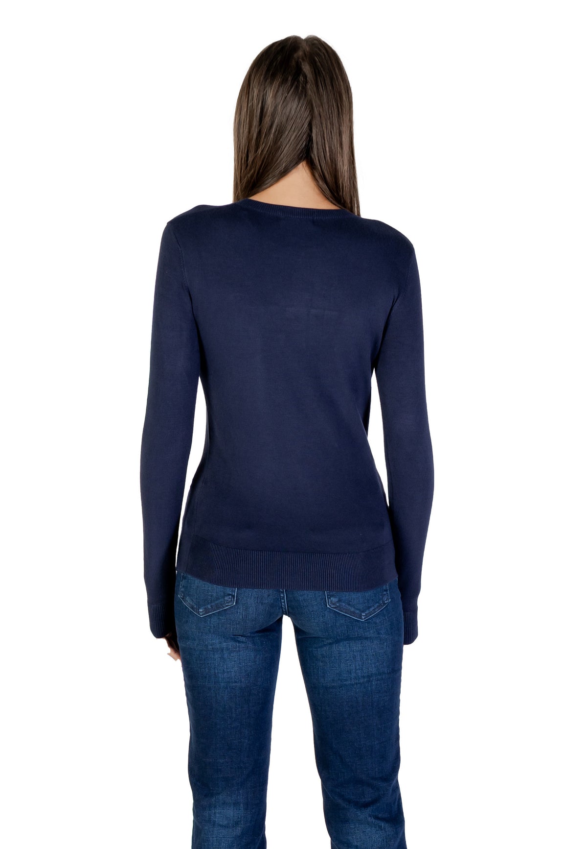 Pull Guess couleur bleu — vue 2