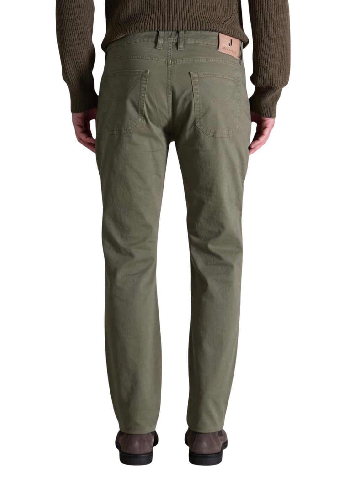 Pantalon Jeckerson couleur vert — vue 2