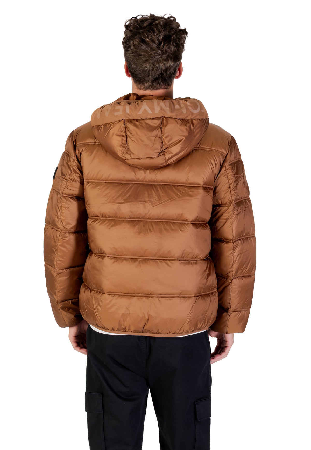 Veste Tommy Hilfiger Jeans couleur marron — vue 2