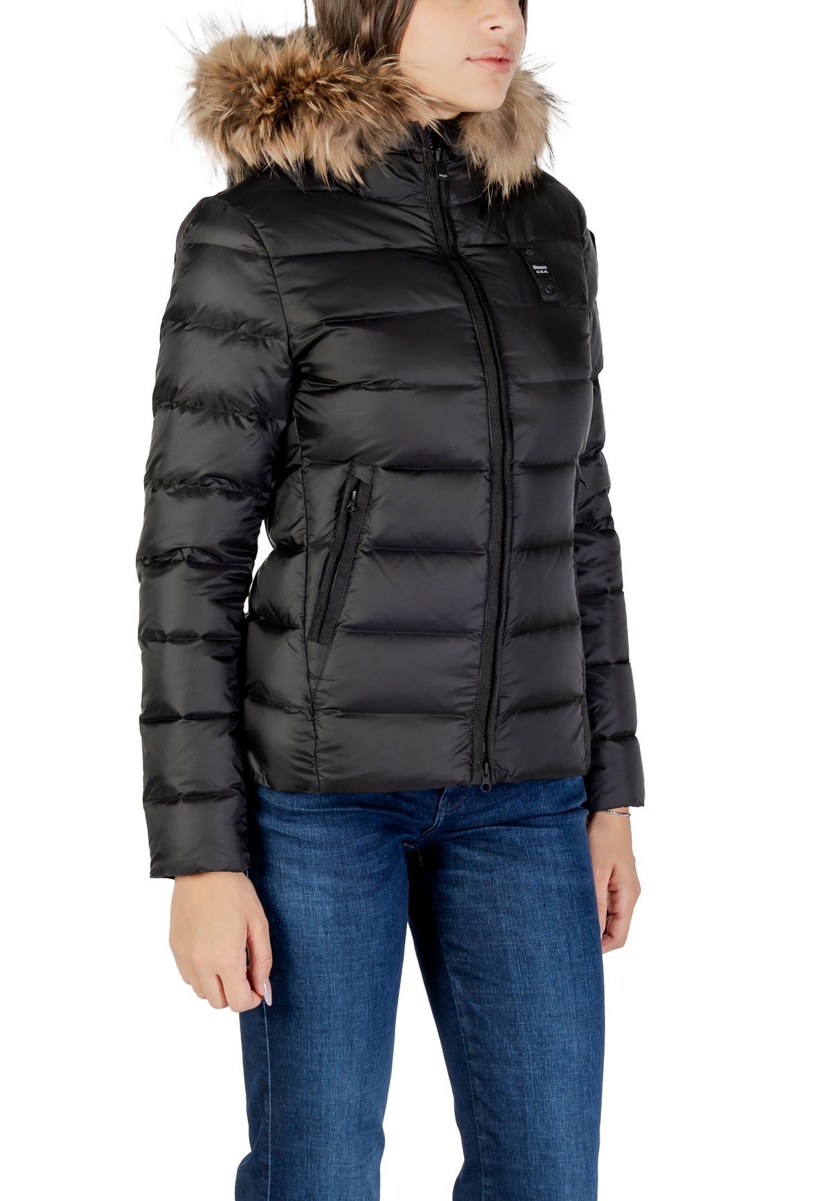 Veste Blauer couleur noir — vue 3