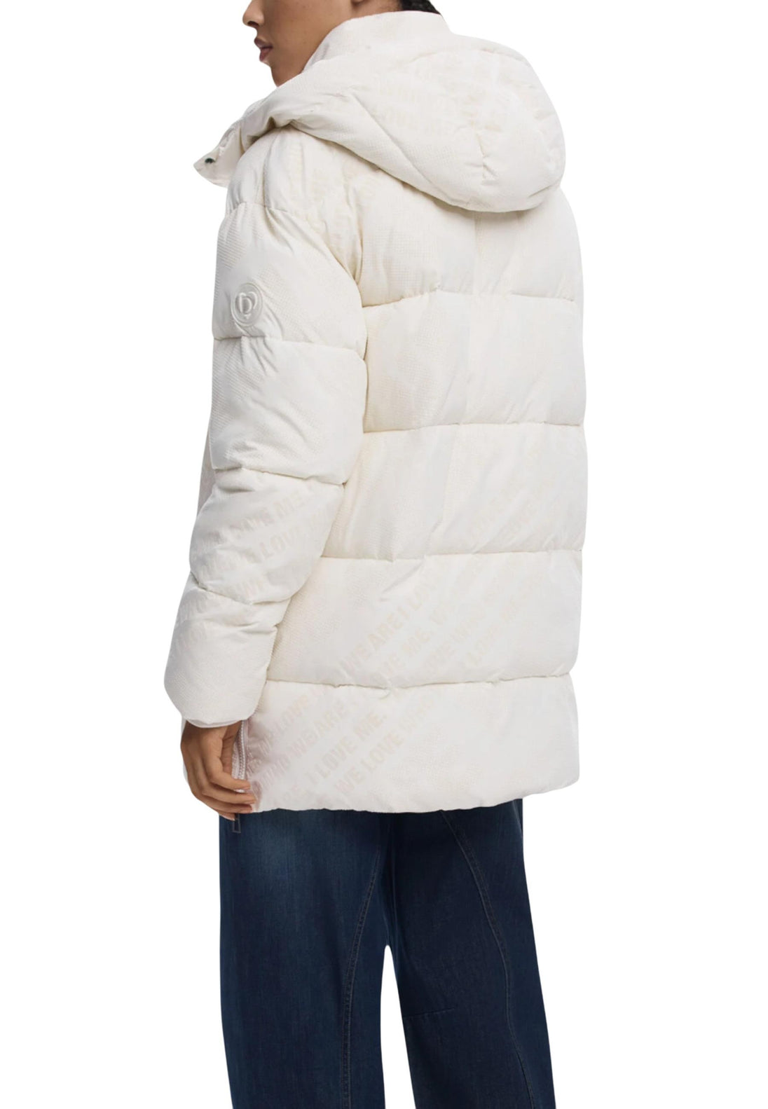 Veste Desigual couleur blanc — vue 2