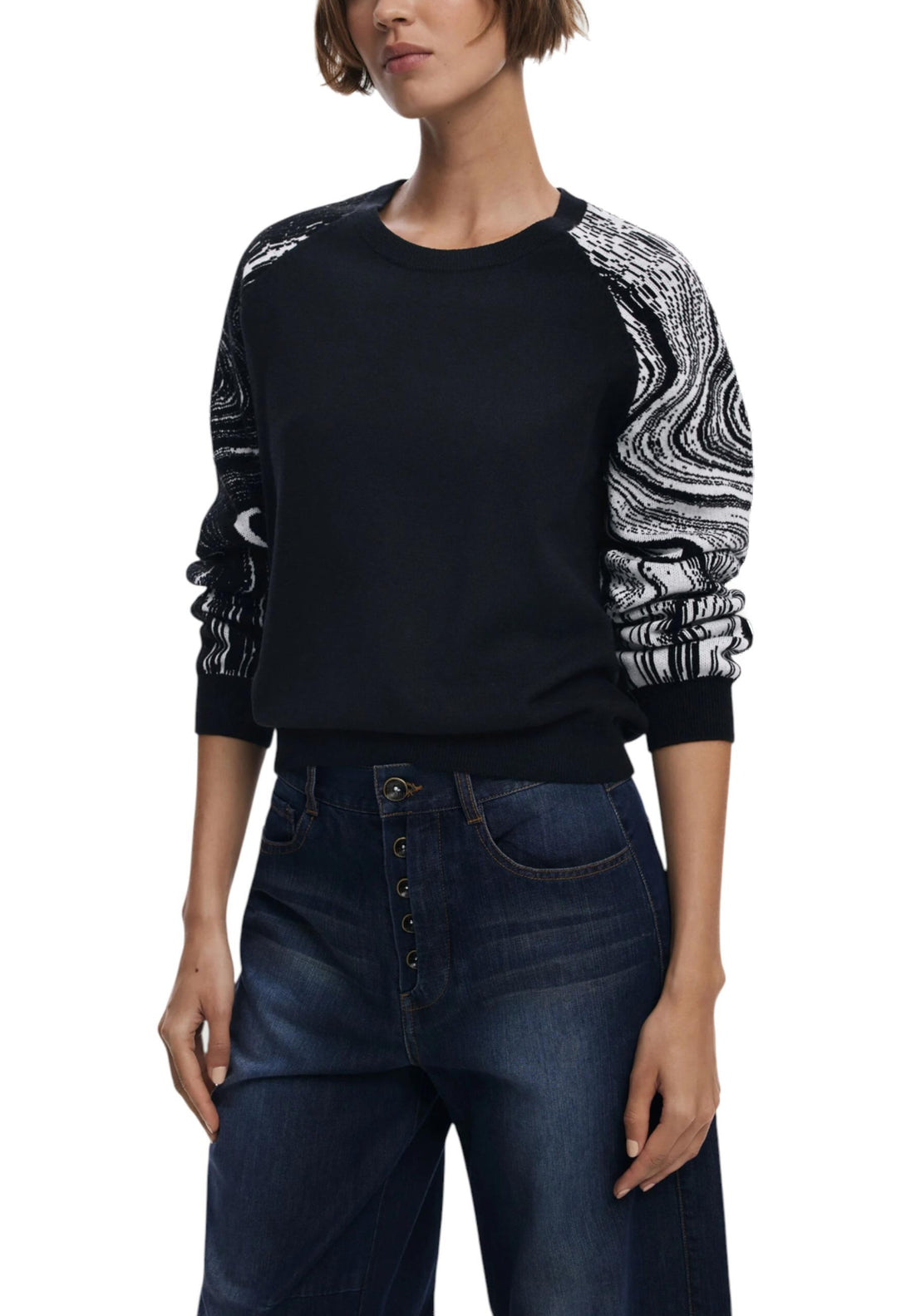 Pull Desigual couleur noir