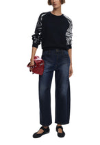 Pull Desigual couleur noir — vue 3