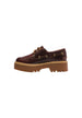 Derbies Timberland couleur bordeaux — vue 3